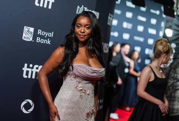 September 5, 2025, Toronto, On, Canada: Mallori Johnson arrives on the red carpet for Steal Away at the Toronto International Film Festival in Toronto on Friday, September 5, 2025. Toronto Canada  - ZUMAc35_ 20250905_zaf_c35_123 Copyright: xLauraxProctorx