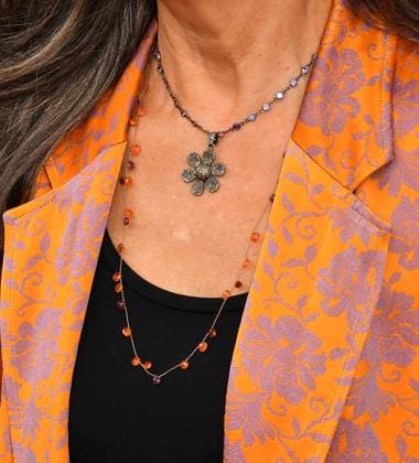 2025 Toronto International Film Festival - Steve Premiere Tracey Ullman, necklace detail, attends the premiere of Steve during the 2025 Toronto International Film Festival at Royal Alexandra Theatre on September 05, 2025 in Toronto, Ontario. Toronto ON Canada Copyright: xCxFlanigan imageSPACEx