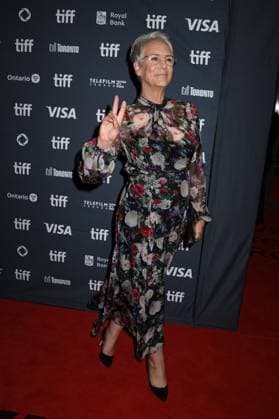 TORONTO, CA - SEPTEMBER 05: Jamie Lee Curtis at the premiere of The Lost Bus during the 2025 Toronto International Film Festival at Princess of Wales Theatre on September 05, 2025 in Toronto, Canada. Copyright: xMediaPunchx