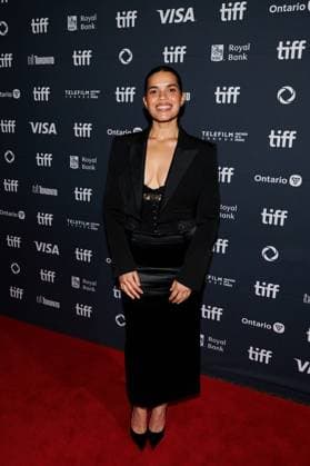 September 5, 2025, Toronto, On, Canada: America Ferrera is photographed on the red carpet for the film The Lost Bus during the Toronto International Film Festival in Toronto, on Friday, Sept. 5, 2025. Toronto Canada  - ZUMAc35_ 20250905_zaf_c35_153 Copyright: xSammyxKoganx