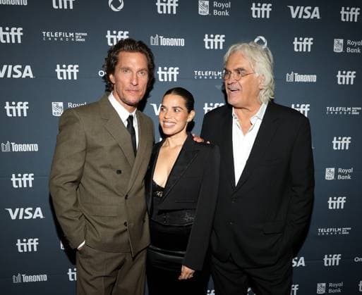 2025 Toronto International Film Festival - The Lost Bus Premiere Matthew McConaughey, America Ferrera, Paul Greengrass attend the premiere of The Lost Bus during the 2025 Toronto International Film Festival at Princess of Wales Theatre on September 05, 2025 in Toronto, Ontario. Toronto Princess of Wales Theatre ON Canada Copyright: xPicjer imageSPACEx