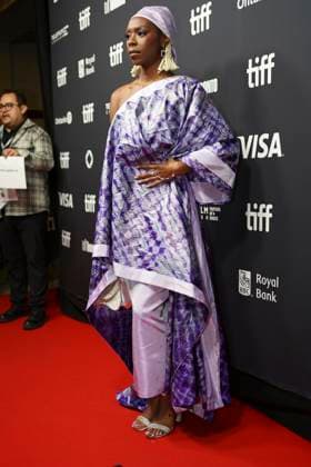 September 5, 2025, Toronto, Ontario, Canada: Gloria Mampuya attends the red carpet for the Ã¢â‚¬ËœSteal AwayÃ¢â‚¬â ¢ premiere during the 2025 Toronto International Film Festival at Royal Alexandra Theatre. on September 5, 2025 in Toronto, Canada. Toronto Canada - ZUMAe321 20250905_zea_e321_202 Copyright: xLeonardoxRamirezx