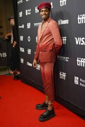September 5, 2025, Toronto, Ontario, Canada: Idrissa Sanogo attends the red carpet for the Ã¢â‚¬ËœSteal AwayÃ¢â‚¬â ¢ premiere during the 2025 Toronto International Film Festival at Royal Alexandra Theatre. on September 5, 2025 in Toronto, Canada. Toronto Canada - ZUMAe321 20250905_zea_e321_288 Copyright: xLeonardoxRamirezx