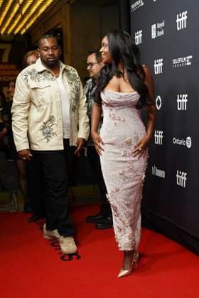 September 5, 2025, Toronto, Ontario, Canada: Mallori Johnson attends the red carpet for the Ã¢â‚¬ËœSteal AwayÃ¢â‚¬â ¢ premiere during the 2025 Toronto International Film Festival at Royal Alexandra Theatre. on September 5, 2025 in Toronto, Canada. Toronto Canada - ZUMAe321 20250905_zea_e321_280 Copyright: xLeonardoxRamirezx