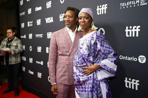 September 5, 2025, Toronto, Ontario, Canada: Gloria Mampuya and Arnold Pinnock attend the red carpet for the Ã¢â‚¬ËœSteal AwayÃ¢â‚¬â ¢ premiere during the 2025 Toronto International Film Festival at Royal Alexandra Theatre. on September 5, 2025 in Toronto, Canada. Toronto Canada - ZUMAe321 20250905_zea_e321_306 Copyright: xLeonardoxRamirezx