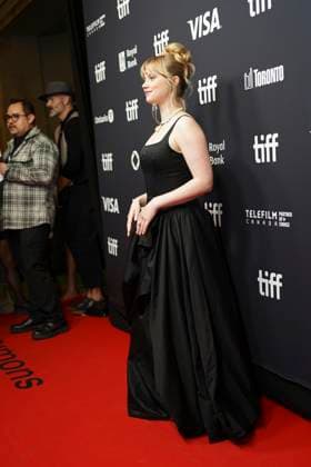 September 5, 2025, Toronto, Ontario, Canada: Angourie Rice attends the red carpet for the Ã¢â‚¬ËœSteal AwayÃ¢â‚¬â ¢ premiere during the 2025 Toronto International Film Festival at Royal Alexandra Theatre. on September 5, 2025 in Toronto, Canada. Toronto Canada - ZUMAe321 20250905_zea_e321_311 Copyright: xLeonardoxRamirezx