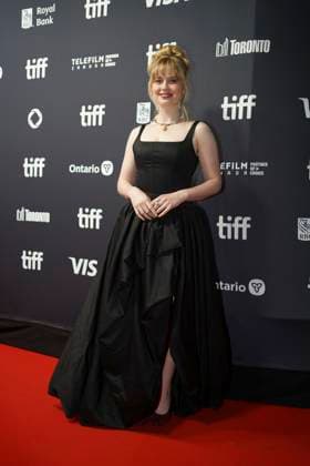 September 5, 2025, Toronto, Ontario, Canada: Angourie Rice attends the red carpet for the Ã¢â‚¬ËœSteal AwayÃ¢â‚¬â ¢ premiere during the 2025 Toronto International Film Festival at Royal Alexandra Theatre. on September 5, 2025 in Toronto, Canada. Toronto Canada - ZUMAe321 20250905_zea_e321_317 Copyright: xLeonardoxRamirezx