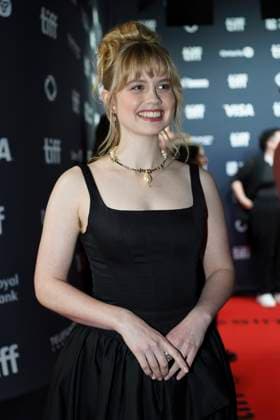 September 5, 2025, Toronto, Ontario, Canada: Angourie Rice attends the red carpet for the Ã¢â‚¬ËœSteal AwayÃ¢â‚¬â ¢ premiere during the 2025 Toronto International Film Festival at Royal Alexandra Theatre. on September 5, 2025 in Toronto, Canada. Toronto Canada - ZUMAe321 20250905_zea_e321_324 Copyright: xLeonardoxRamirezx