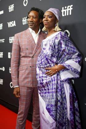 September 5, 2025, Toronto, Ontario, Canada: Gloria Mampuya and Arnold Pinnock attend the red carpet for the Ã¢â‚¬ËœSteal AwayÃ¢â‚¬â ¢ premiere during the 2025 Toronto International Film Festival at Royal Alexandra Theatre. on September 5, 2025 in Toronto, Canada. Toronto Canada - ZUMAe321 20250905_zea_e321_286 Copyright: xLeonardoxRamirezx
