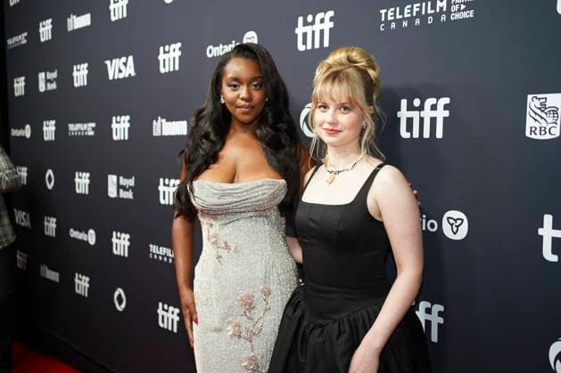 September 5, 2025, Toronto, Ontario, Canada: (L-R) Mallori Johnson and Angourie Rice attend the red carpet for the Ã¢â‚¬ËœSteal AwayÃ¢â‚¬â ¢ premiere during the 2025 Toronto International Film Festival at Royal Alexandra Theatre. on September 5, 2025 in Toronto, Canada. Toronto Canada - ZUMAe321 20250905_zea_e321_299 Copyright: xLeonardoxRamirezx