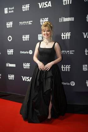 September 5, 2025, Toronto, Ontario, Canada: Angourie Rice attends the red carpet for the Ã¢â‚¬ËœSteal AwayÃ¢â‚¬â ¢ premiere during the 2025 Toronto International Film Festival at Royal Alexandra Theatre. on September 5, 2025 in Toronto, Canada. Toronto Canada - ZUMAe321 20250905_zea_e321_338 Copyright: xLeonardoxRamirezx