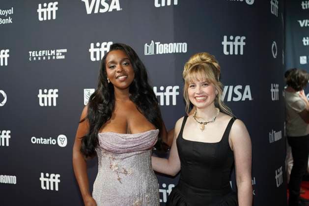 September 5, 2025, Toronto, Ontario, Canada: (L-R) Mallori Johnson and Angourie Rice attend the red carpet for the Ã¢â‚¬ËœSteal AwayÃ¢â‚¬â ¢ premiere during the 2025 Toronto International Film Festival at Royal Alexandra Theatre. on September 5, 2025 in Toronto, Canada. Toronto Canada - ZUMAe321 20250905_zea_e321_333 Copyright: xLeonardoxRamirezx