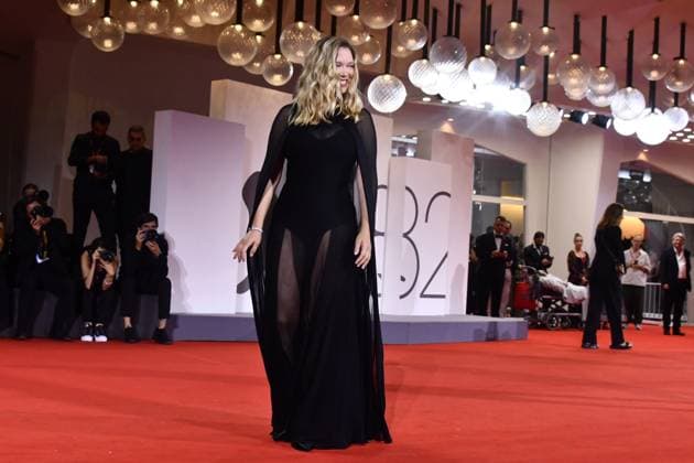 82eme Festival International du Film de Venise Mostra de Venise SILENT FRIEND Premiere at the 82nd International Venice Film festival LEA SEYDOUX attends the SILENT FRIEND red carpet 448374 2025 09 05 Venice Italy  Copyright: xThomasxBohlenx STAR_448374_027