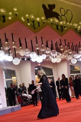 82eme Festival International du Film de Venise Mostra de Venise SILENT FRIEND Premiere at the 82nd International Venice Film festival LEA SEYDOUX attends the SILENT FRIEND red carpet 448374 2025 09 05 Venice Italy  Copyright: xThomasxBohlenx STAR_448374_031