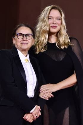 82eme Festival International du Film de Venise Mostra de Venise SILENT FRIEND Premiere at the 82nd International Venice Film festival LEA SEYDOUX attends the SILENT FRIEND red carpet 448374 2025 09 05 Venice Italy  Copyright: xThomasxBohlenx STAR_448374_034