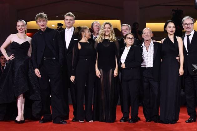82eme Festival International du Film de Venise Mostra de Venise SILENT FRIEND Premiere at the 82nd International Venice Film festival LEA SEYDOUX attends the SILENT FRIEND red carpet 448374 2025 09 05 Venice Italy  Copyright: xThomasxBohlenx STAR_448374_046