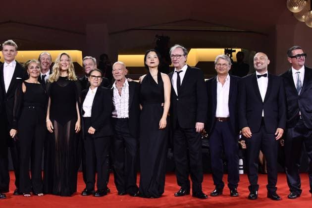 82eme Festival International du Film de Venise Mostra de Venise SILENT FRIEND Premiere at the 82nd International Venice Film festival LEA SEYDOUX attends the SILENT FRIEND red carpet 448374 2025 09 05 Venice Italy  Copyright: xThomasxBohlenx STAR_448374_047