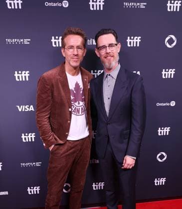 The 2025 Toronto International Film Festival premiere of John Candy: I Like Me in Toronto, Canada - 4 Sept 2025 Ryan Reynolds anf Colin Hanks attend the 2025 Toronto International Film Festival premiere of John Candy: I Like Me at Roy Thomson Hall Toronto. Toronto Canada Copyright: xImagexSpacex xSOPAxImagesx TIFF1_candy_017