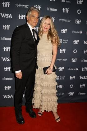 50th Toronto International Film Festival Red carpet of the film The lost bus Yul Vasquez and his wife 448376 2025 09 05 Toronto Canada  Copyright: xIsabellexVautierx xStarfacex STAR_448376_027