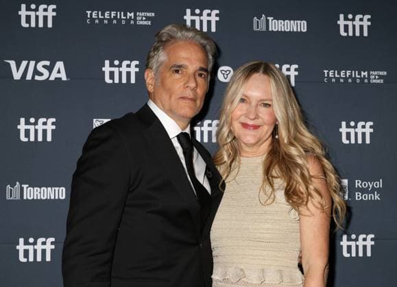 50th Toronto International Film Festival Red carpet of the film The lost bus Yul Vasquez and his wife 448376 2025 09 05 Toronto Canada  Copyright: xIsabellexVautierx xStarfacex STAR_448376_029