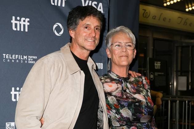 50th Toronto International Film Festival Red carpet of the film The lost bus Jamie Erlicht and Jamie Lee Curtis 448376 2025 09 05 Toronto Canada  Copyright: xIsabellexVautierx xStarfacex STAR_448376_067