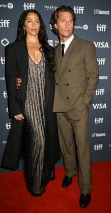 50th Toronto International Film Festival Red carpet of the film The lost bus Matthew McConaughey with his wife Camilla Alves 448376 2025 09 05 Toronto Canada  Copyright: xIsabellexVautierx xStarfacex STAR_448376_095