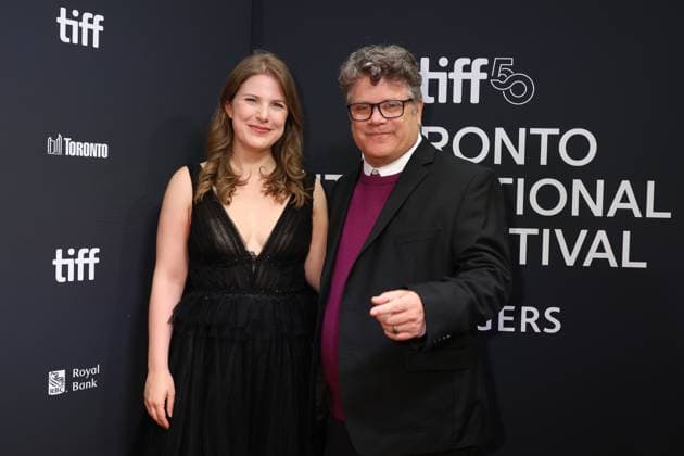 50th Toronto International Film Festival Red carpet of the film Little Lorraine Sean Astin and his wife Christine Harrell 448376 2025 09 05 Toronto Canada  Copyright: xIsabellexVautierx xStarfacex STAR_448376_131