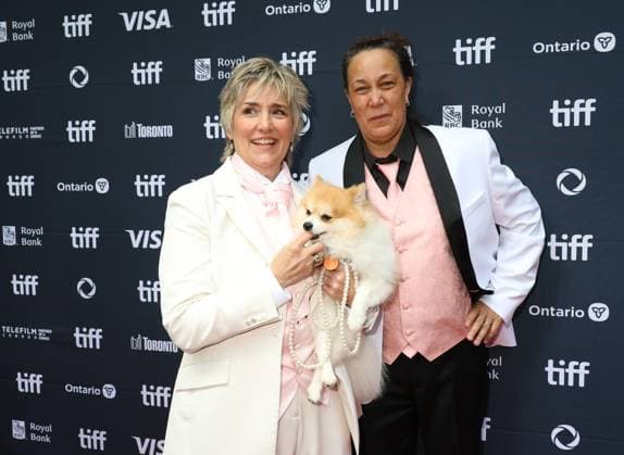 50th Toronto International Film Festival Red carpet of the film Christy Christy Salters and Lisa Holewyne 448376 2025 09 05 Toronto Canada  Copyright: xIsabellexVautierx xStarfacex STAR_448376_206