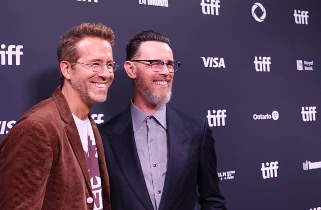 September 4, 2025, Toronto, On, Canada: Ryan Reynolds anf Colin Hanks attend the 2025 Toronto International Film Festival premiere of John Candy: I Like Me at Roy Thomson Hall Toronto. Toronto Canada - ZUMAs197 20250904_aaa_s197_759 Copyright: xImagexSpacex