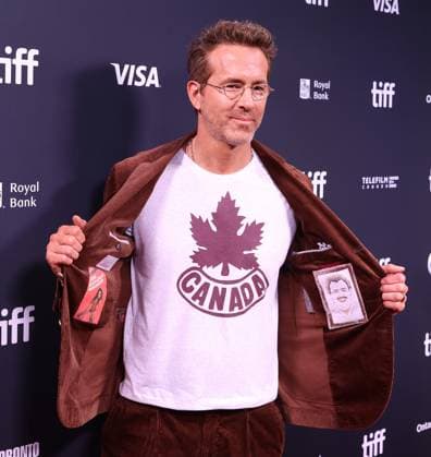 September 4, 2025, Toronto, On, Canada: Ryan Reynolds attends the 2025 Toronto International Film Festival premiere of John Candy: I Like Me at Roy Thomson Hall in Toronto. Toronto Canada - ZUMAs197 20250904_aaa_s197_768 Copyright: xImagexSpacex