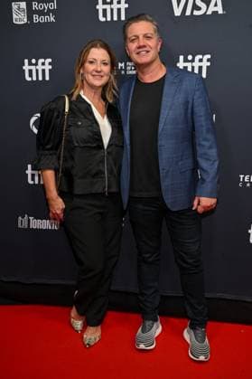 Toronto Obsession Screening Christian Mercuri, Jodie Mercuri attending the screening of the movie Obsession ahead of Toronto International Film Festival in Toronto, Canada on September 5, 2025. Photo by Julien Reynaud APS-Medias ABACAPRESS.COM Toronto Canada  Copyright: xReynaudxJulien APS-Medias ABACAx