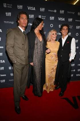Toronto The Lost Bus Screening Matthew McConaughey, Camilla Alves, Kay McConaughey, Levi McConaughey attending the screening of the movie The Lost Bus ahead of Toronto International Film Festival in Toronto, Canada on September 5, 2025. Photo by Julien Reynaud APS-Medias ABACAPRESS.COM Toronto Canada  Copyright: xReynaudxJulien APS-Medias ABACAx