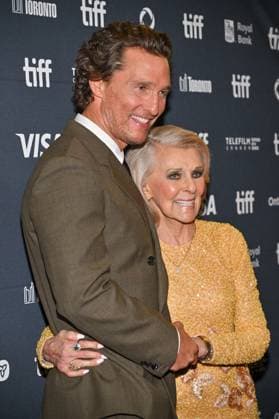 Toronto The Lost Bus Screening Matthew McConaughey, Kay McConaughey attending the screening of the movie The Lost Bus ahead of Toronto International Film Festival in Toronto, Canada on September 5, 2025. Photo by Julien Reynaud APS-Medias ABACAPRESS.COM Toronto Canada  Copyright: xReynaudxJulien APS-Medias ABACAx