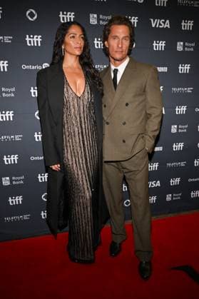 Toronto The Lost Bus Screening Matthew McConaughey, Camilla Alves attending the screening of the movie The Lost Bus ahead of Toronto International Film Festival in Toronto, Canada on September 5, 2025. Photo by Julien Reynaud APS-Medias ABACAPRESS.COM Toronto Canada  Copyright: xReynaudxJulien APS-Medias ABACAx