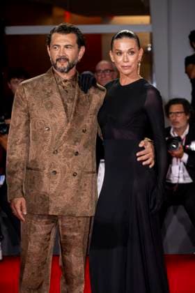82nd Venice Film Festival Red carpet of the movie -Silent friend- Palazzo del Cinema - Venice Lido, Italy Vinicio Marchioni;Milena Mancini 82nd Venice Film Festival Red carpet of the movie -Silent friend- Palazzo del Cinema - Venice Lido, Italy 5th September 2025  Copyright: xMAXxMONTINGELLI SGPx