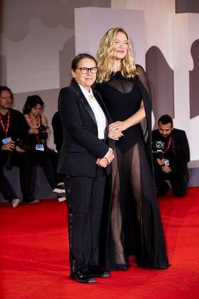 82nd Venice Film Festival Red carpet of the movie -Silent friend- Palazzo del Cinema - Venice Lido, Italy Ildiko Enyedi;Lea Seydoux 82nd Venice Film Festival Red carpet of the movie -Silent friend- Palazzo del Cinema - Venice Lido, Italy 5th September 2025  Copyright: xMAXxMONTINGELLI SGPx