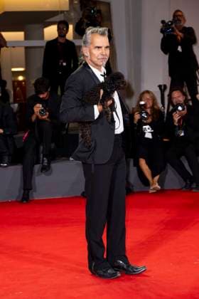 82nd Venice Film Festival Red carpet of the movie -Silent friend- Palazzo del Cinema - Venice Lido, Italy Piero Pelu 82nd Venice Film Festival Red carpet of the movie -Silent friend- Palazzo del Cinema - Venice Lido, Italy 5th September 2025  Copyright: xMAXxMONTINGELLI SGPx