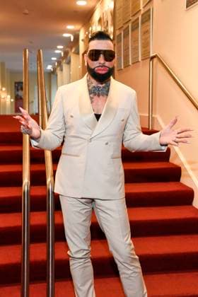 abb Harald Gloeoekler as a guest at the theater premiere of Der eingebildet Kranke on Dieter Hallervordens 90th birthday at Schlosspark Theater 05 09 2025 in Berlin Berlin Germany