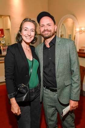 abb Maike von Bremen and Christian Kuehn as guests at the theater premiere of Der eingebildet Kranke on Dieter Hallervordens 90th birthday at Schlosspark Theater 05 09 2025 in Berlin Berlin Germany