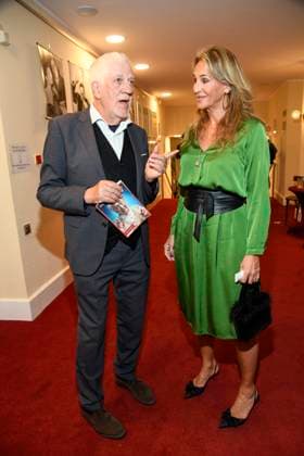abb IIlja Richter and Caroline Beil as guests at the theater premiere of Der eingebildet Kranke on Dieter Hallervordens 90th birthday at Schlosspark Theater 05 09 2025 in Berlin Berlin Germany