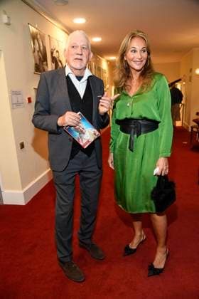 abb IIlja Richter and Caroline Beil as guests at the theater premiere of Der eingebildet Kranke on Dieter Hallervordens 90th birthday at Schlosspark Theater 05 09 2025 in Berlin Berlin Germany