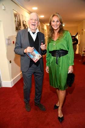 abb IIlja Richter and Caroline Beil as guests at the theater premiere of Der eingebildet Kranke on Dieter Hallervordens 90th birthday at Schlosspark Theater 05 09 2025 in Berlin Berlin Germany