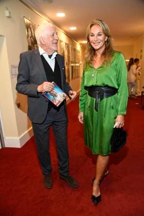 abb IIlja Richter and Caroline Beil as guests at the theater premiere of Der eingebildet Kranke on Dieter Hallervordens 90th birthday at Schlosspark Theater 05 09 2025 in Berlin Berlin Germany