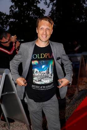 Oliver Pocher at the premiere of Der eingebilkdet Kranke and Dieter Hallervordens 90th birthday at the Schloßparktheater in Berlinon 5 9 2025