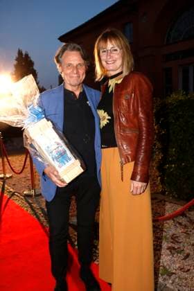 Wolfgang and Barbara Bahro at the pemiere Der eingebilkdet Kranke and Dieter Hallervordens 90th birthday at the Schloßparktheater in Berlinon 5 9 2025