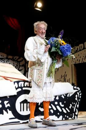 at the pemiere Der eingebilkdet Kranke and Dieter Hallervordens 90th birthday at the Schloßparktheater in Berlinon 5 9 2025