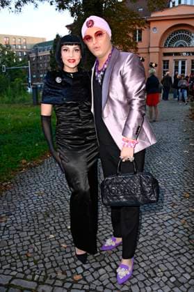 Pauline Stolze and Julian F M Stoeckel at the premiere of the play Der eingebildet Kranke and Dieter Hallervordens 90th birthday at the Schlosspark Theater Berlin, 05 09 2025 Foto:xN.xKubelkax xFuturexImagex hallervorden_5704