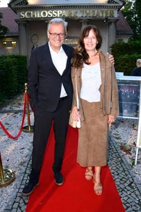 Frank Lüdecke and Caroline Lüdecke at the premiere of the play Der eingebildet Kranke and Dieter Hallervordens 90th birthday at the Schlosspark Theater Berlin, 05 09 2025 Foto:xN.xKubelkax xFuturexImagex hallervorden_5707