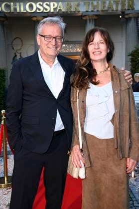 Frank Lüdecke and Caroline Lüdecke at the premiere of the play Der eingebildet Kranke and Dieter Hallervordens 90th birthday at the Schlosspark Theater Berlin, 05 09 2025 Foto:xN.xKubelkax xFuturexImagex hallervorden_5708