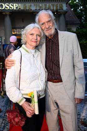 Rita Feldmeier and Achim Wolff at the premiere of the play Der eingebildet Kranke and Dieter Hallervordens 90th birthday at the Schlosspark Theater Berlin, 05 09 2025 Foto:xN.xKubelkax xFuturexImagex hallervorden_5712